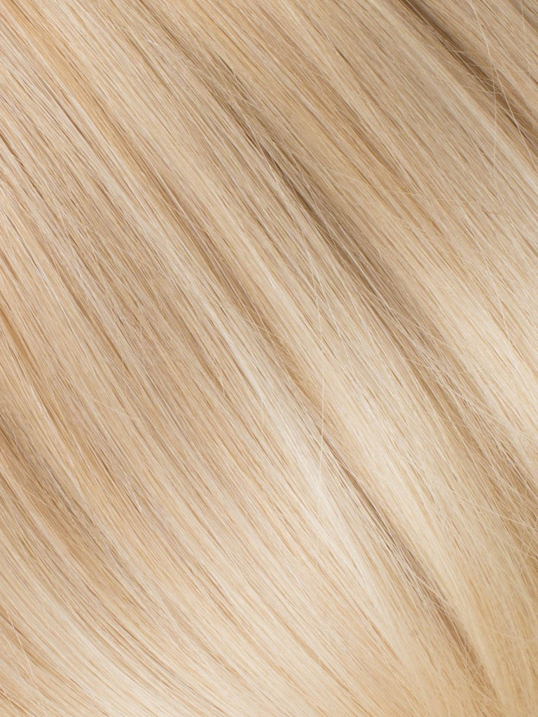 BELLAMI Professional Volume Weft | 20" 145g Dirty Blonde/Platinum #18/#70 Sombre Body Wave Hair Extensions