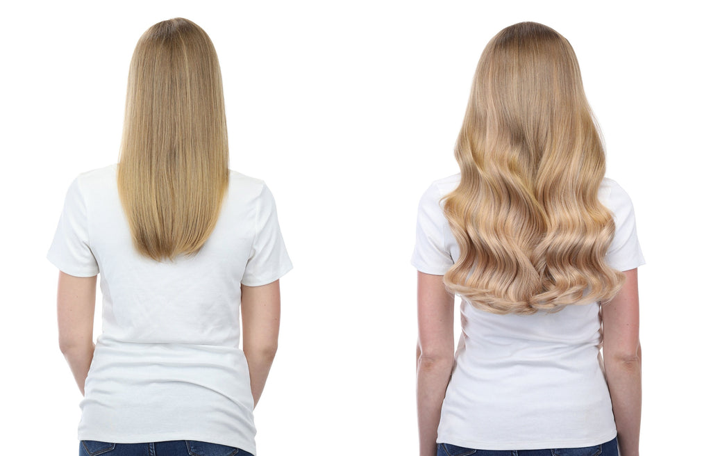 BELLAMI Professional Lace Weft | Maxima 260g 20" Dirty Blonde (18) Natural Clip-In Hair Extensions