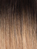 BELLAMI Professional Volume Weft 16" 120g  Mochachino Brown/Caramel Blonde #1C/#18/#46 Rooted Straight Hair Extensions