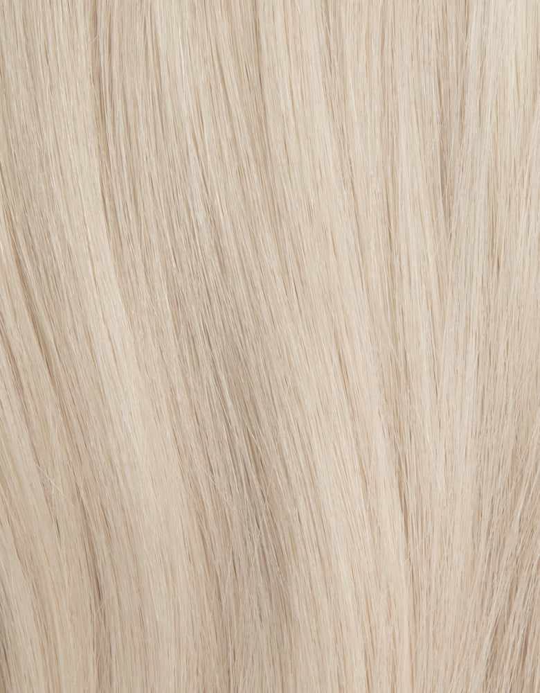 BELLAMI Professional Infinity Weft | 22" 85g Pure Platinum (#88) Natural Hair Extensions