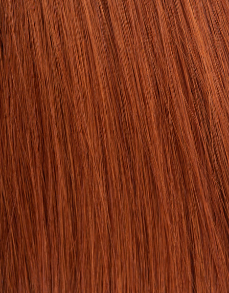 BELLAMI Professional Hand-Tied Weft 14" 48g Spiced Crimson #570 Natural