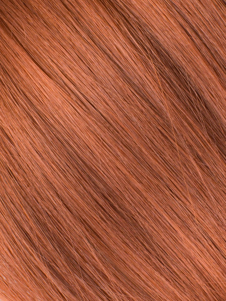 BELLAMI Professional Hand-Tied Weft 24" 88g Vibrant Auburn #33 Natural Hair Extensions