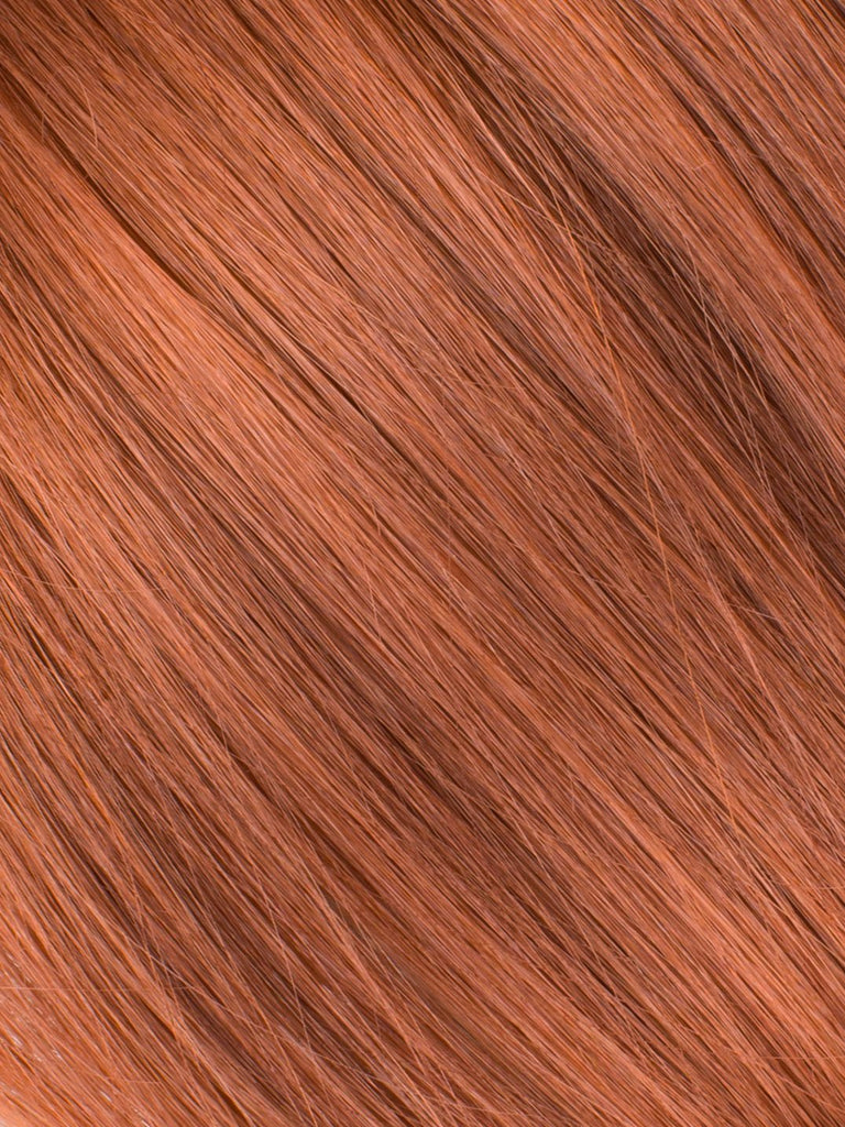 BELLAMI Professional I-Tips | 20" 25g  Vibrant Auburn #33 Natural Straight Hair Extensions