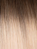 BELLAMI Professional Volume Weft 20" 145g  Walnut Brown/Ash Blonde #3/#60 Rooted Straight Hair Extensions