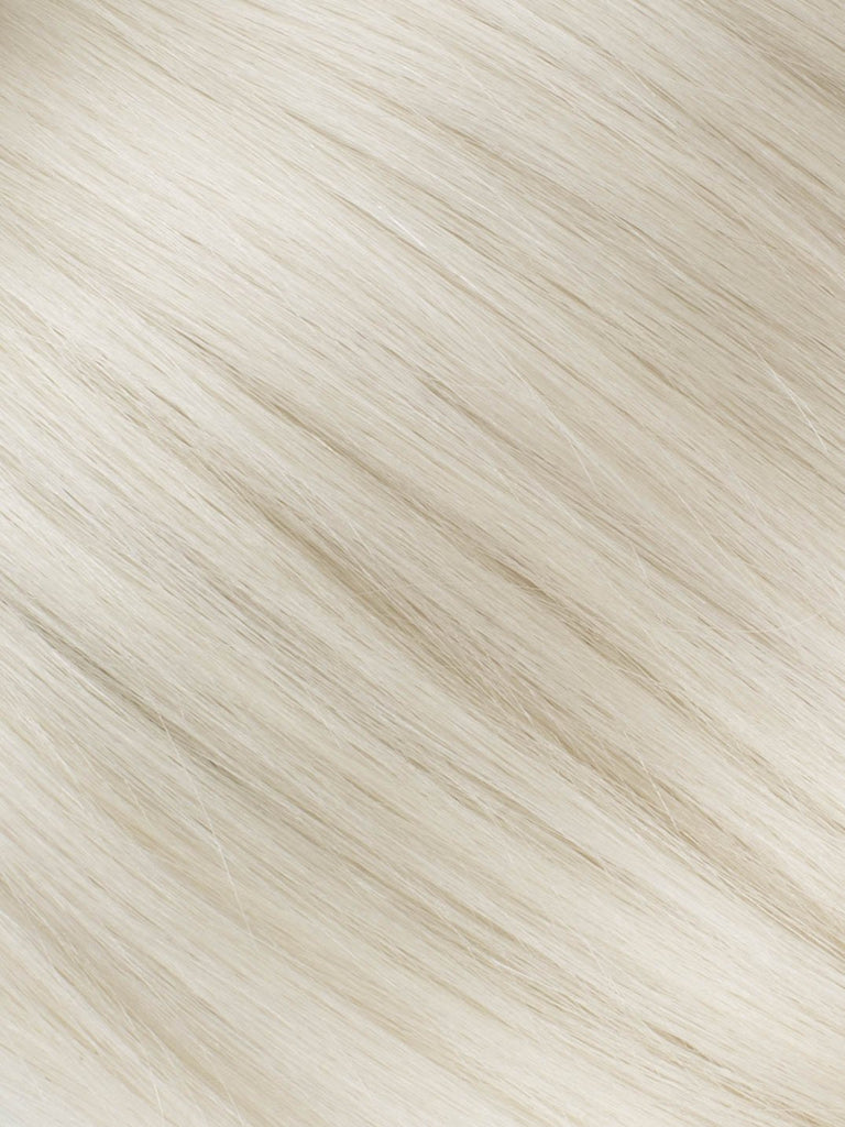 BELLAMI Professional Volume Weft | 24" 175g White Blonde #80 Natural Body Wave Hair Extensions