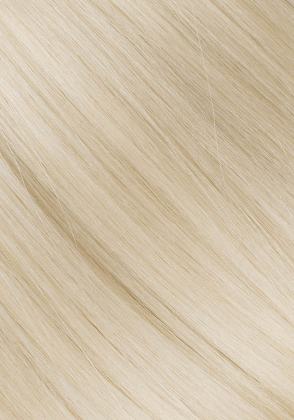 BELLAMI Silk Seam 50g 20" Volumizing Weft Ash Blonde (60) Natural Clip-In Hair Extension