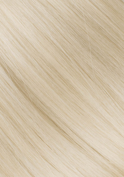 BELLAMI Silk Seam 50g 20" Volumizing Weft Ash Blonde (60) Natural Clip-In Hair Extension