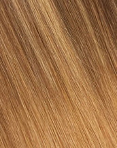 BELLAMI Silk Seam 55g 22" Volumizing Weft Ash Bronde/Strawberry Blonde (O21/27) Ombre Clip-In Hair Extension