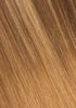 BELLAMI Silk Seam 55g 22" Volumizing Weft Ash Bronde/Strawberry Blonde (O21/27) Ombre Clip-In Hair Extension