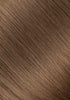 BELLAMI Silk Seam 50g 16" Volumizing Weft Ash Brown (8) Natural Clip-In Hair Extension