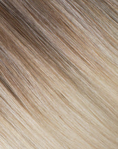 BELLAMI Professional Flex Weft 24" 175g Ash Brown/Ash Blonde #8/#60 Balayage Hair Extensions