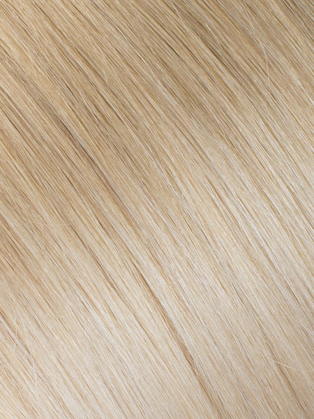 BELLAMI Professional Hand-Tied Weft | 14" 48g Ash Brown/Golden Blonde #8/#610 Ombre Hair Extensions
