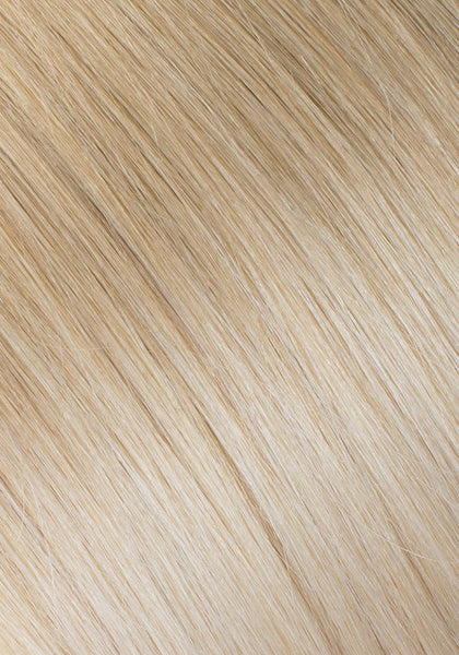 BELLAMI Professional Hand-Tied Weft 20" 72g Ash Brown/Golden Blonde #8/#610 Ombre Hair Extensions