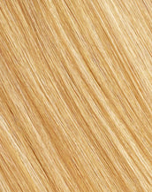 BELLAMI Silk Seam 50g 18" Volumizing Weft Bronzed Caramel (MB6/18/8/60) Marble Blends Clip-In Hair Extensions