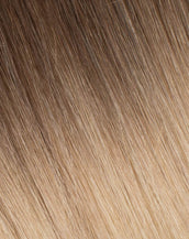 BELLAMI Professional Flex Weft 16" 120g Brown Blonde #8/#12 Rooted Straight Hair Extensions