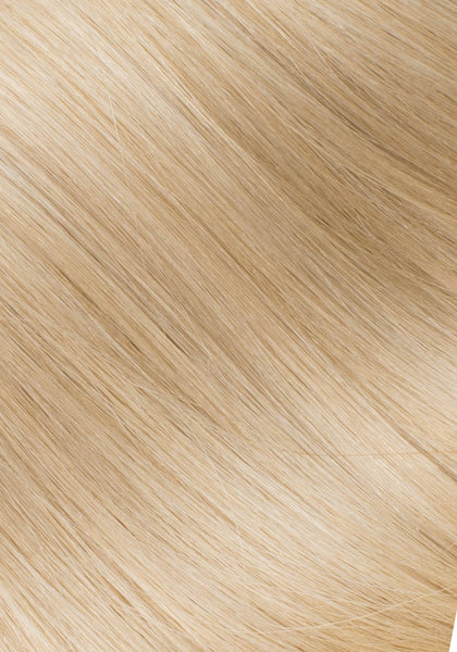 BELLAMI Silk Seam 55g 22" Volumizing Weft Butter Blonde (P10/16/60) Natural Clip-In Hair Extension