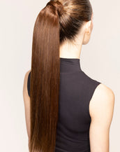 BELLAMI x Andrew Fitzsimons 20" The Ponytail 100g Chocolate Brown (4)