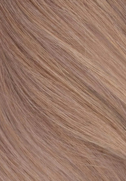 BELLAMI Silk Seam 240g 22" Caramel Blonde Marble Blend Clip-In Hair Extensions