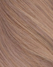 BELLAMI Silk Seam 140g 18" Caramel Blonde Marble Blend Clip-In Hair Extensions