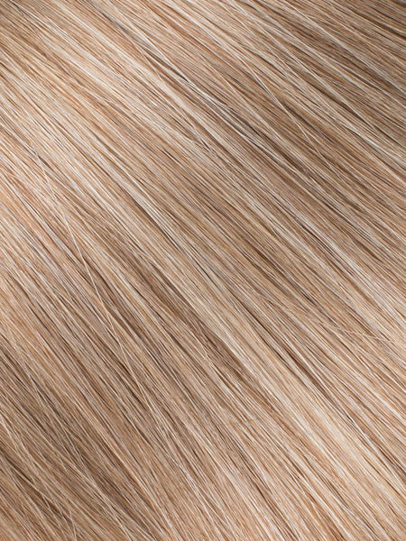 BELLAMI Professional Flex Weft | 22" 160g Caramel Blonde (#18/#46) Marble Blend Hair Extensions