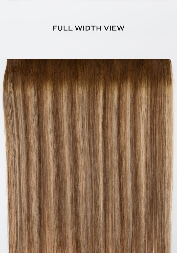 BELLAMI Professional Keratin Tip | 16" 25g Caramel Sticky Buns (#5/4/22/610) Eric Vaughn Blends