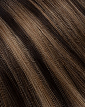 BELLAMI Professional Flex Weft 24" 175g Chocolate Almond Crunch #1C/18/46 Eric Vaughn Piano Blends