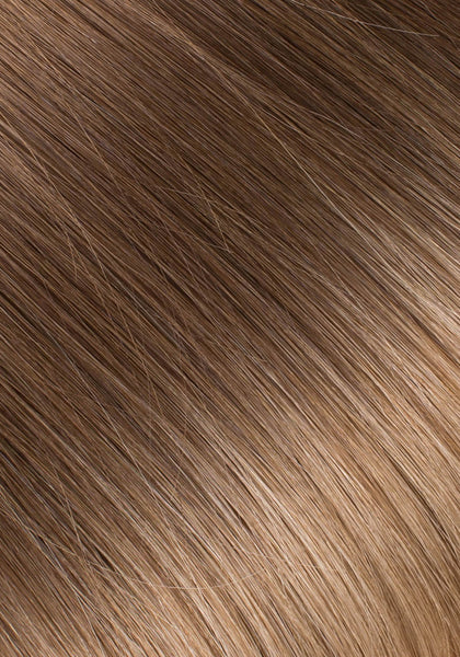 BELLAMI Professional Flex Weft 16" 120g Chocolate Bronzed #4/#16 Ombre Hair Extensions