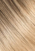 BELLAMI Silk Seam 240g 22" Cool Brown/Butter Blonde (17/P10/16/60) Rooted Clip-In Hair Extensions