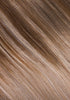 BELLAMI Silk Seam 55g 22" Volumizing Weft Cool Brown/Dirty Blonde (17/18) Highlight Clip-In Hair Extension