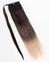 BELLAMI x Andrew Fitzsimons 20" The Ponytail 100g Dark Brown/Dirty Blonde (2/18) Balayage