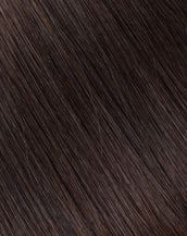 BELLAMI Silk Seam 240g 22" Dark Brown (2) Natural Clip-In Hair Extensions