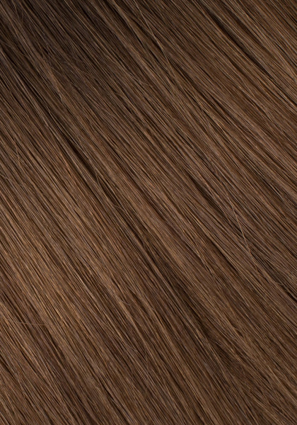 BELLAMI Professional Flex Weft 20" 145g Dark Brown/Chestnut Brown #2/#6 Balayage Hair Extensions