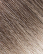 BELLAMI Professional Flex Weft 24" 175g Dark Brown/Creamy Blonde #2/#24 Ombre Hair Extensions