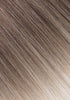 BELLAMI Professional Flex Weft 24" 175g Dark Brown/Creamy Blonde #2/#24 Ombre Hair Extensions