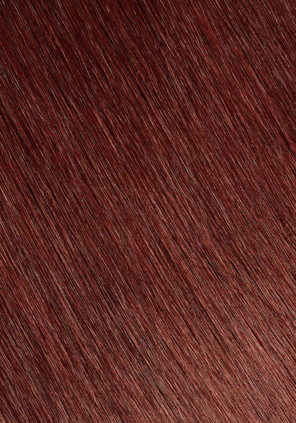 BELLAMI Professional Flex Weft 20" 145g Dark Maple Brown #530 Natural Hair Extensions