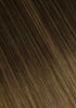 BELLAMI Professional Infinity Weft | 20" 80g Dark Brown/Chestnut Brown #2/#6 Balayage Hair Extensions