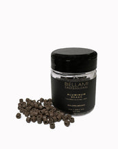 Micro Aluminum Beads: Colored Silicone-Lined Golden Brown 4x2x3