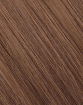 BELLAMI Professional Flex Weft 16" 120g Hazelnut Brown #5 Natural Straight Hair Extensions