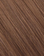 BELLAMI Professional Flex Weft 24" 175g Hazelnut Brown #5 Natural Straight Hair Extensions