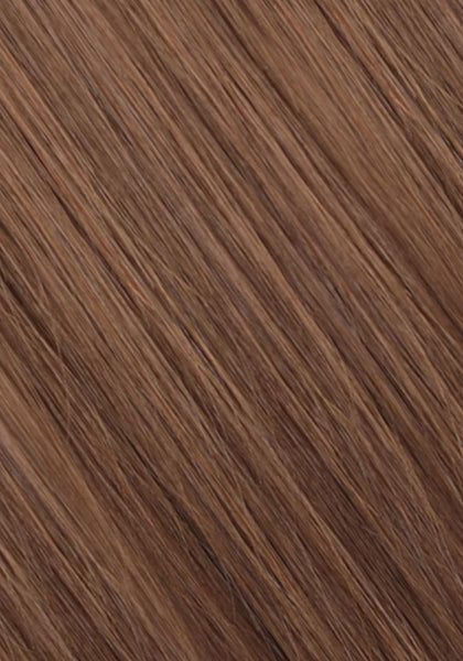 BELLAMI Professional Flex Weft 24" 175g Hazelnut Brown #5 Natural Straight Hair Extensions