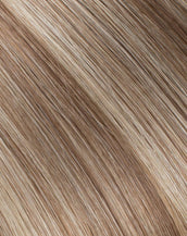 BELLAMI Professional Flex Weft 24" 175g Hot Toffee Blonde #6/#18 Highlights Hair Extensions
