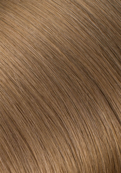 BELLAMI Professional Flex Weft 16" 120g Light Ash Brown #9 Natural Straight Hair Extensions