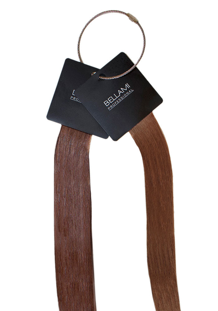 Bellami Professional Color Ring Bundle Dark Maple Brown N530 & Bron