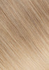BELLAMI Professional Infinity Weft | 16" 60g Midnight Ice Blonde #8C/#60 Balayage Hair Extensions
