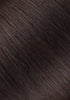 BELLAMI Silk Seam 55g 22" Volumizing Weft Mochachino Brown (1C) Natural Clip-In Hair Extension