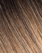 BELLAMI Professional Flex Weft 24" 175g Mochachino Brown/Caramel Blonde (1C/18/46) Rooted Hair Extensions