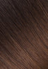 BELLAMI Professional Infinity Weft | 16" 60g Mochachino Brown/Chestnut Brown #1C/#6 Ombre Hair Extensions