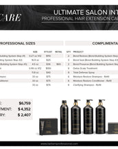 (CAN) ULTIMATE SALON INTRO PACK (PROFESSIONAL HAIR EXTENSION CARE PRODUCTS)