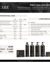 (CAN) PRO SALON INTRO PACK (PROFESSIONAL HAIR EXTENSION CARE PRODUCTS)