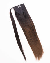 BELLAMI x Andrew Fitzsimons 20" The Ponytail 100g Off Black/Chocolate Brown (1B/4) Balayage